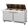 Turbo Air 60in 24 Pan Four Drawer Mega Top Sandwich Salad Prep Table - PST-60-24-FB-N-FL 