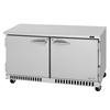 Turbo Air 60.25in Two Door Undercounter Refrigerator - PUR-60-FB-N 