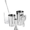 Mercer Culinary Barfly® 5-Piece Stainless Steel Cocktail Mixing Set - M37131 