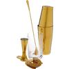 Mercer Culinary Barfly® 5-Piece Cocktail Mixing Set with Gold Finish - M37131GD 