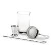 Mercer Culinary Barfly® 4-Piece Stainless Steel Cocktail Mixing Set - M37132 