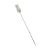 Mercer Culinary Barfly 4.38in Stainless Steel Cocktail Picks with Pineapple Top - M37181 