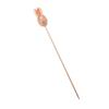 Mercer Culinary Barfly 4.38in Copper-Plated Cocktail Picks with Pineapple Top - M37181CP 