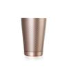 Mercer Culinary Barfly 18oz Diamond Etched Lattice Shaker with Capped Bottom - M37198ACP 