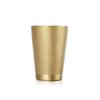 Mercer Culinary Barfly 18oz Diamond Etched Lattice Shaker with Capped Bottom - M37198GD 