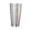 Mercer Culinary Barfly 28oz Diamond Etched Lattice Shaker with Capped Bottom - M37199 