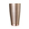 Mercer Culinary Barfly 28oz Diamond Etched Lattice Shaker with Capped Bottom - M37199ACP 