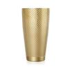 Mercer Culinary Barfly 28oz Diamond Etched Lattice Shaker with Capped Bottom - M37199GD 