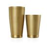 Mercer Culinary Barfly 28 & 18oz Diamond Etched Lattice Shaker Set - M37200GD 