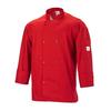 Mercer Culinary Millenia Air Series Red Long Sleeve Chef Coat - XL - M60017RD1X 