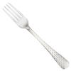 Winco Caspian Medium Weight Stainless Steel Dinner Fork - 1dz - 0023-05 