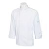 Mercer Culinary M60017WHL Millenia Air Series White Long Sleeve Chef Coat - Large 