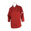 Mercer Culinary Millenia Series Red Long Sleeve Women's Chef Coat - L - M60020RDL 