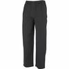 Mercer Culinary M60030BFP3X Millennia Unisex Black Fine Pinstripe Cook's Pants - 3XL 