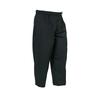 Mercer Culinary Millennia Unisex Black Cook's Pants with Elastic Waist - 6XL - M60050BK6X 