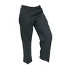 Mercer Culinary Millennia Women's Black Cook's Pants with Elastic Waist - XL - M60060BK1X 