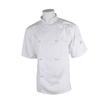 Mercer Culinary M61022WHS Genesis Unisex White Short Sleeve Chef Jacket - S 