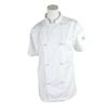 Mercer Culinary M61042WHL Genesis Women's White Short Sleeve Chef Jacket - L 