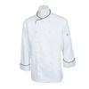 Mercer Culinary Renaissance Men's White Long Sleeve Chef Jacket - XL - M62020WB1X 