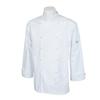 Mercer Culinary Renaissance Men's White Long Sleeve Chef Jacket - XL - M62030WH1X 