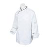 Mercer Culinary Renaissance Women's White Long Sleeve Chef Jacket - XL - M62050WB1X 