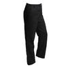 Mercer Culinary Renaissance Men's Black Chef Pants with Finished Cuffs - XXL - M62100BK2X 