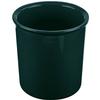 TableCraft CW1680HGN Cold 2-1/2qt Hunter Green Aluminum Salad Dressing Crock 