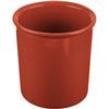 TableCraft CW1680R Cold 2-1/2qt Red Finish Aluminum Salad Dressing Crock 