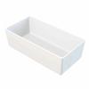 TableCraft Cold Holding 2qt Aluminum Rectangular Bowl w/Straight Wall - CW4026N 