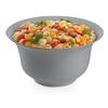 TableCraft Cold Holding 3.25qt Cast Aluminum Round Tulip Salad Bowl - CW3130N 