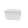 TableCraft 10in x 5in 3.5qt Natural Finish Rectangular Aluminum Bowl - CW4035N 