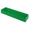 TableCraft Cold Holding 3.25qt Green Finish Aluminum Rectangular Bowl - CW4008GN 