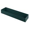 TableCraft CW4008HGN Cold Holding 3.25qt Hunter Green Aluminum Rectangular Bowl 