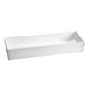 TableCraft Cold Holding 5.5qt Natural Finish Rectangular Aluminum Bowl - CW4006N 