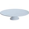 TableCraft Cold Holding 13-1/2in dia. Grey Cake Stand with Platter - CW17005GY 