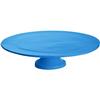 TableCraft Cold Holding 13-1/2in dia. Sky Blue Cake Stand with Platter - CW17005SBL 