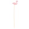 TableCraft Bamboo Decorative Flamingo Picks - Pack of 100 - 11202 