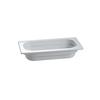 TableCraft Cold Holding 1.25qt Aluminum Fourth Size Food Pan - CW354GY 