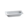 TableCraft Cold Holding 2.5qt Cast Aluminum Third Size Food Pan - CW350GY 