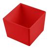 TableCraft CW5018R Simple Solutions™ Sixth Size Aluminum Bowl with Straight Edge 
