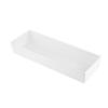 TableCraft Simple Solutions™ Half Size 5qt Long Aluminum Bowl - CW5008N 