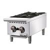 Winco Spectrum™ Countertop Natural Gas 12in Hotplate with 2 Burners - NGHP-2 