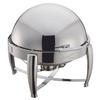 Winco Round 6qt Virtuoso Chafer Dish with Food & Water Pan - 103B 