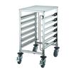 Winco Half Height Undercounter Stainless Steel Food Pan Rack - SRK-12 