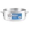 Winco 40qt Elemental Aluminum Brazier Pan with (2) Handles - ALB-40 