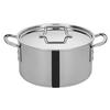 Winco Tri-Gen Induction-Ready 12qt Stock Pot with Cover - TGSP-12 