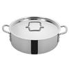 Winco Tri-Gen Induction-Ready 14qt Brazier Pan with Cover - TGBZ-14 