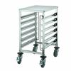 Winco Half Height Mobile Stainless Steel Food Pan Rack - SRK-12 