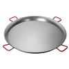 Winco Polished Carbon Steel 35.5in Dia. Paella Pan with (4) Handles - CSPP-35 