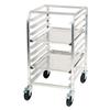 Winco Half Height Mobile Sheet Pan Rack with (10) Full-Size Pan Cap. - AWRK-10 